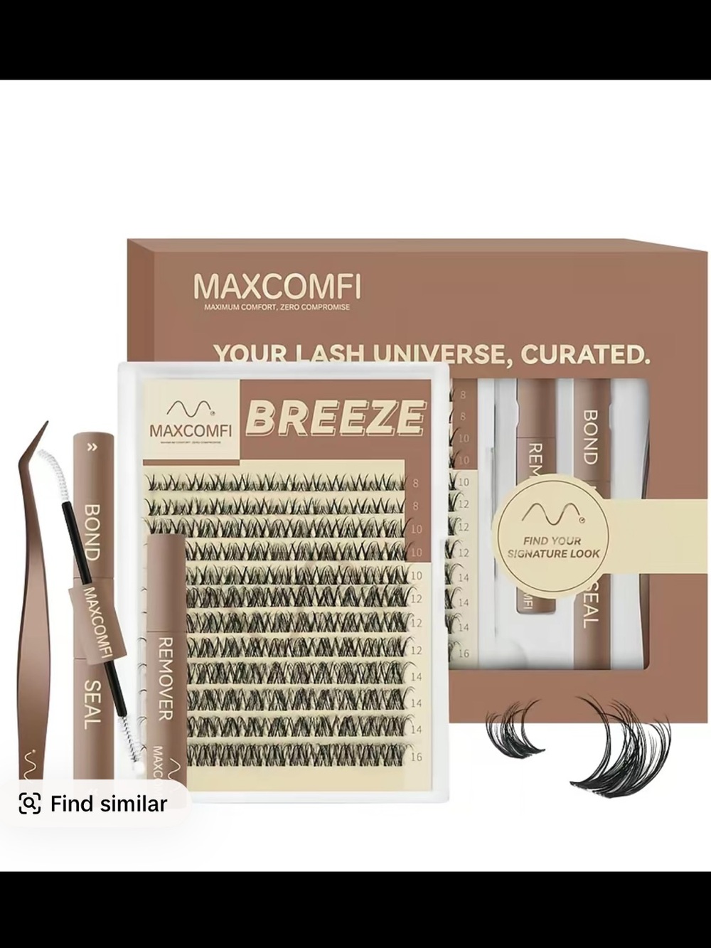 Maxcomfi Breeze Lash Kit